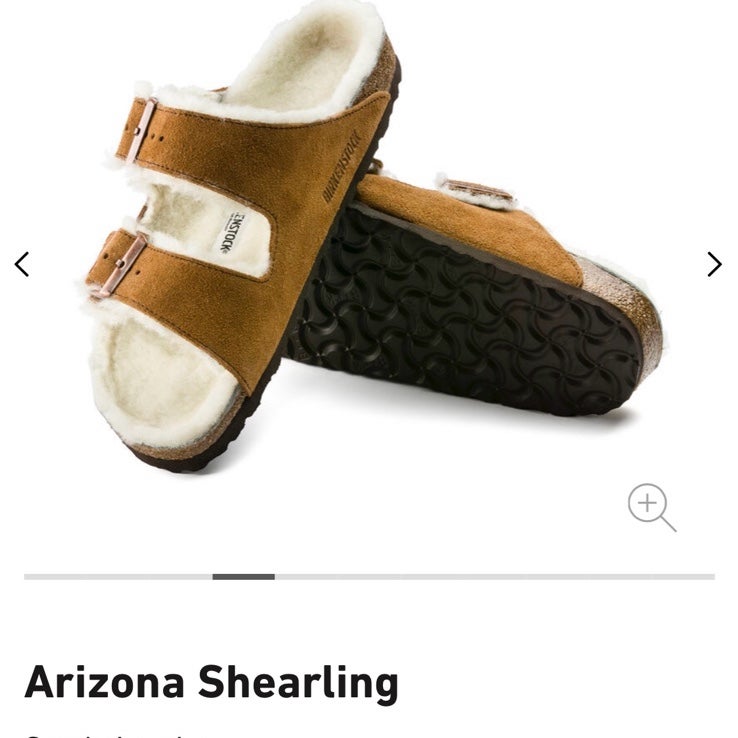 SOLD-Birkenstock Arizona Sherling