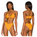 Lovewave The Adeena Top and Bottom - Bright Orange