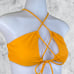 Lovewave The Adeena Top and Bottom - Bright Orange
