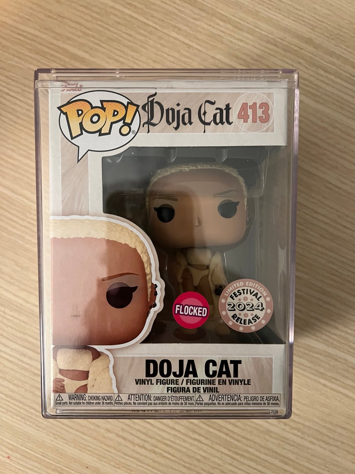 DOJA CAT COACHELLA FESTIVAL FLOCKED FUNKO SHOP EXCLUSIVE