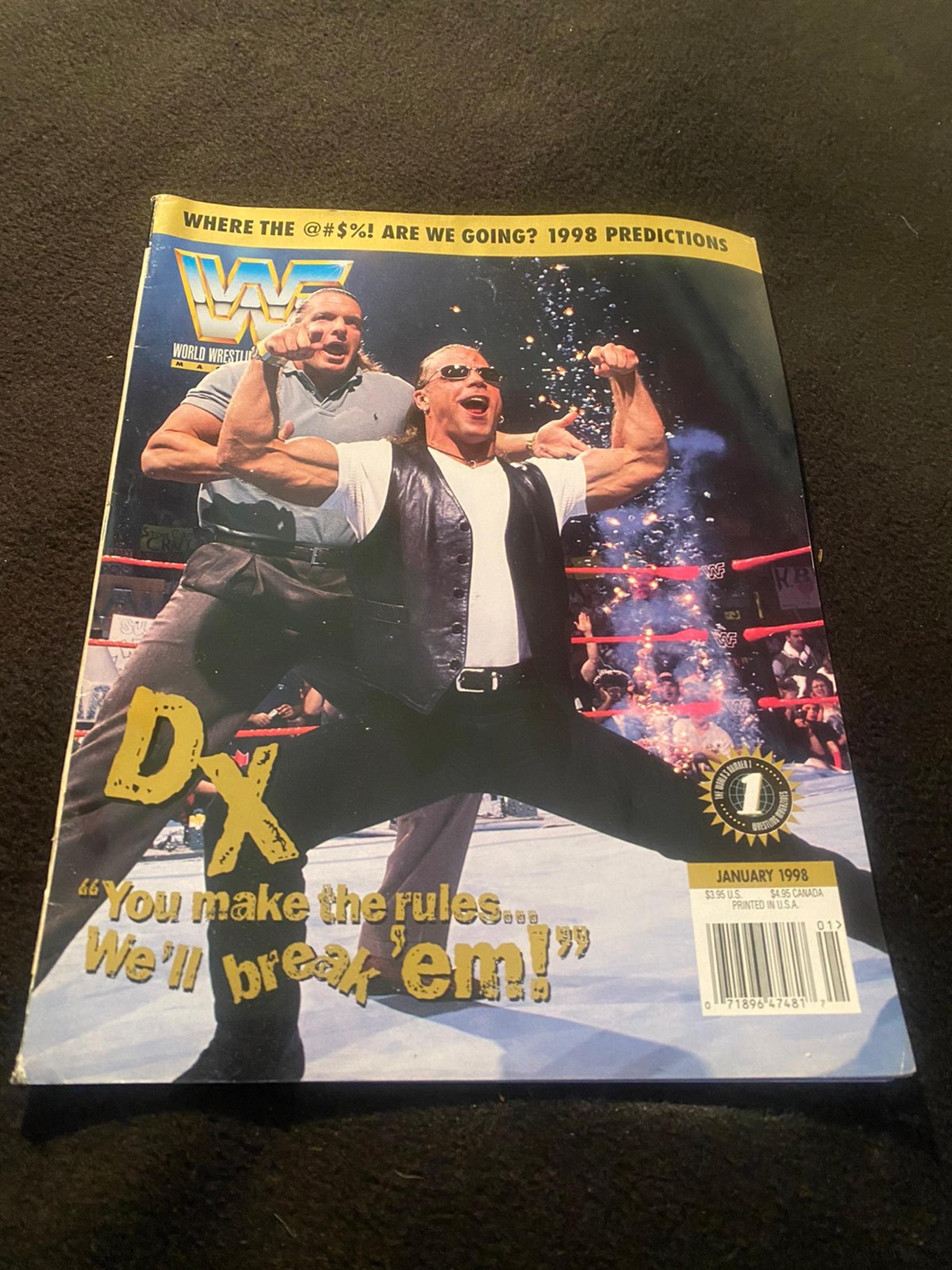 WWF Magazine January 1998