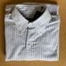 Southwick USA-made Oxford button-down shirt Stripe Blue