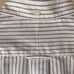 Southwick USA-made Oxford button-down shirt Stripe Blue