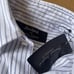 Southwick USA-made Oxford button-down shirt Stripe Blue