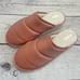 Anthropologie Maeve Puffy Platform Slippers Pink White Size Large 10 - 11