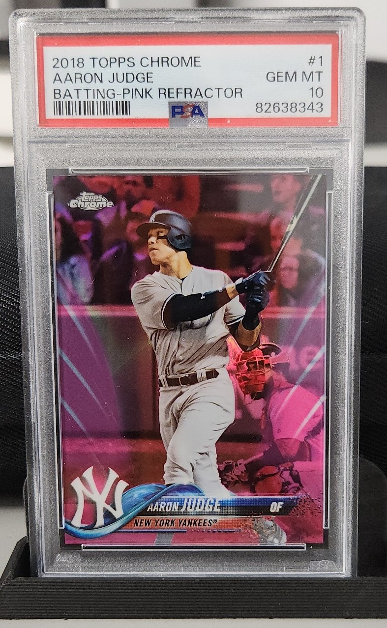 2018 Topps Chrome Aaron Judge