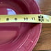 Longaberger Pottery Woven Traditions 12” Pasta Serving Bowl Paprika Made in US