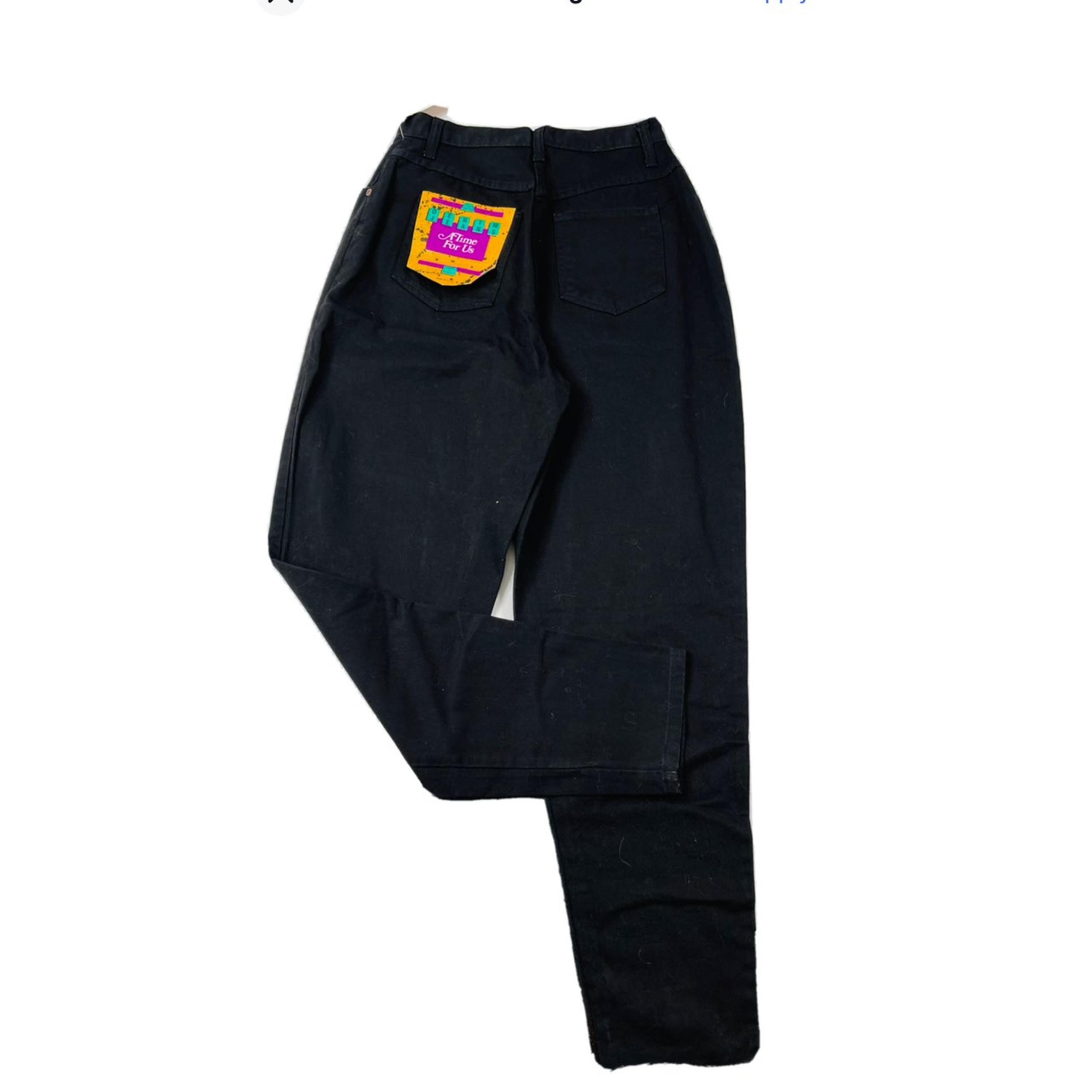 NOS Vintage 90s Womens 14 Relaxed Fit Taper Leg Jeans USA