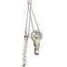 Brighton Floating Heart Badge Clip Necklace ID Holder 0913