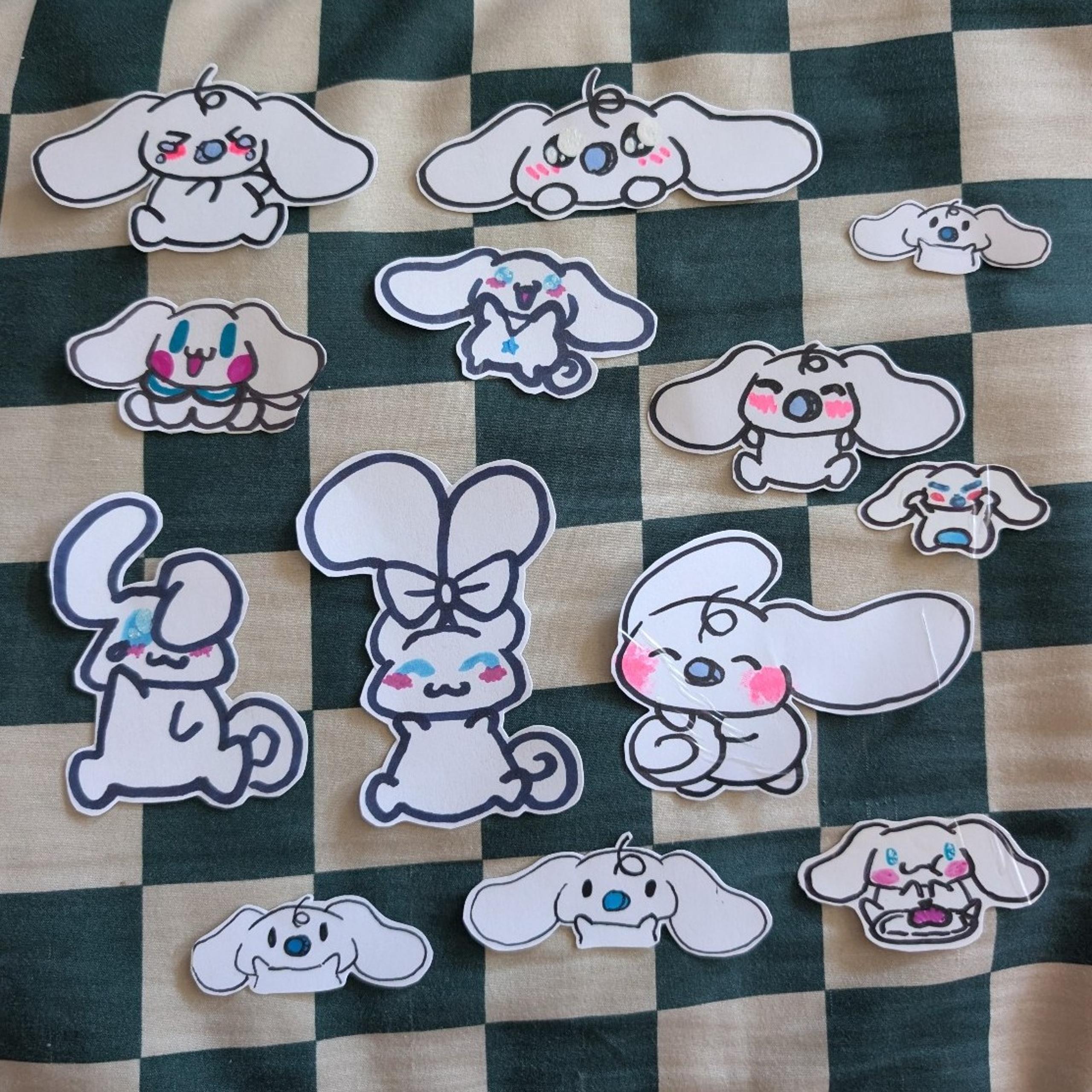 Surprise Sanrio Cinnamoroll and Baby Milk Vinyl Sticker Pack (6+ Stickers)