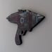 Original Artwork Acrylic Painting, Hand Painted Fall Out 4 Alien Blaster