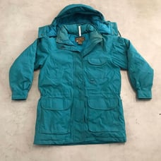 Vintage Eddie Bauer Green Goose Down Jac