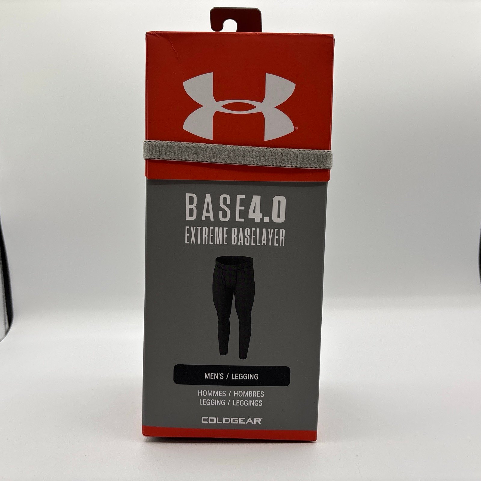 Under Armour ColdGear Base 4.0 Series Packaged Leggings for Men - Black/Pitch