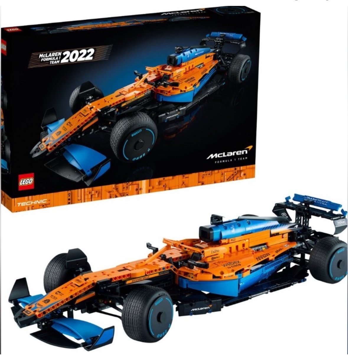 LEGO Technic McLaren Formula 1 Race Car 42141 Building Set