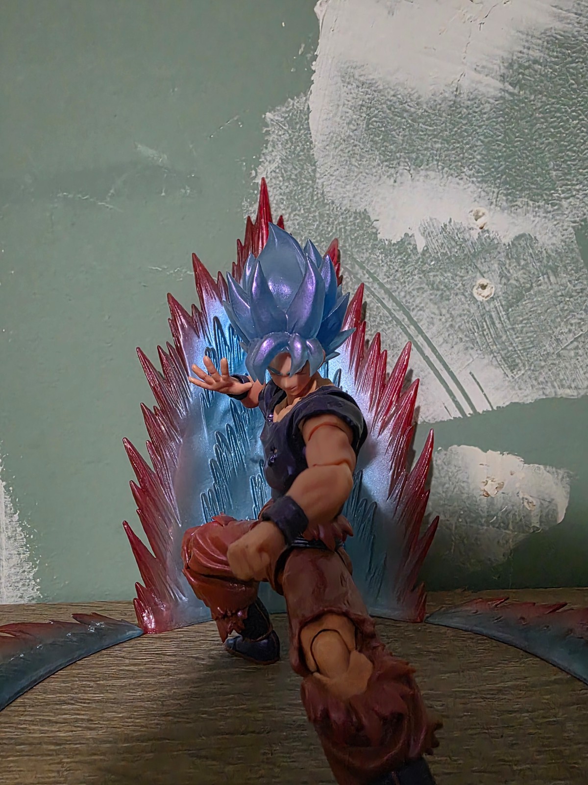 Demoniacal Fit Shining Soul Goku/Super Saiyan Blue Kaioken x20 Goku