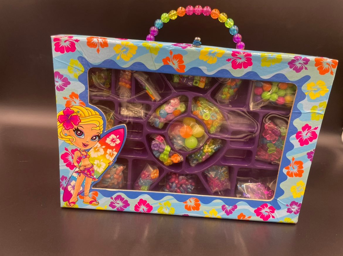 Vintage Lisa Frank Cassie Surfer Jewelry Carry Case