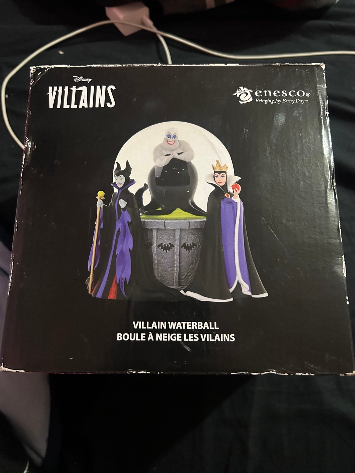 Disney Villains Waterball light up globe