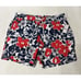 Brooks Brothers Men's Lined Swim Trunk Size L Red White Blue Floral 5 Inseam