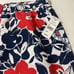 Brooks Brothers Men's Lined Swim Trunk Size L Red White Blue Floral 5 Inseam