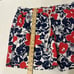 Brooks Brothers Men's Lined Swim Trunk Size L Red White Blue Floral 5 Inseam