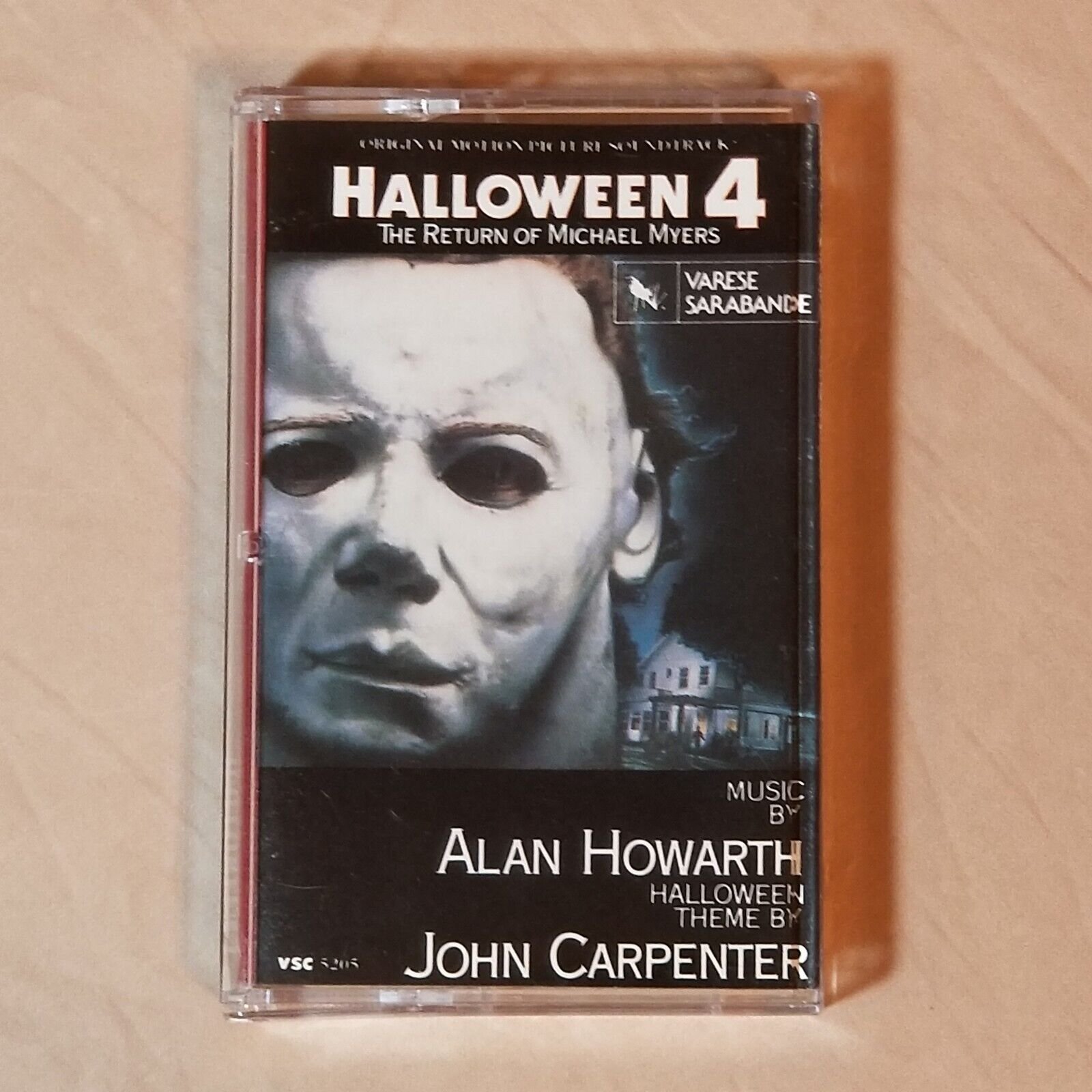 Halloween 4 Michael Myers Original Soundtrack Movie Score Cassette IV NOT Vinyl