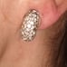 Christian dior clip on beautiful earring