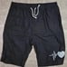 Men XL Drawstring Black Short With Pockets