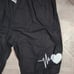 Men XL Drawstring Black Short With Pockets