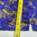 Nike 6” Vintage Nylon Purple Gold Print Running Gym Shorts Men’s Size Large