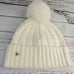 Kate Spade New York Cable Knit Pom Beanie Hat Cream New! NWT