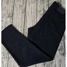 Brax Cooper Fancy Midnight Blue Pants Size 34x30 Regular Fit Navy EUC