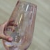 cupcake and cashmere glass bow vase