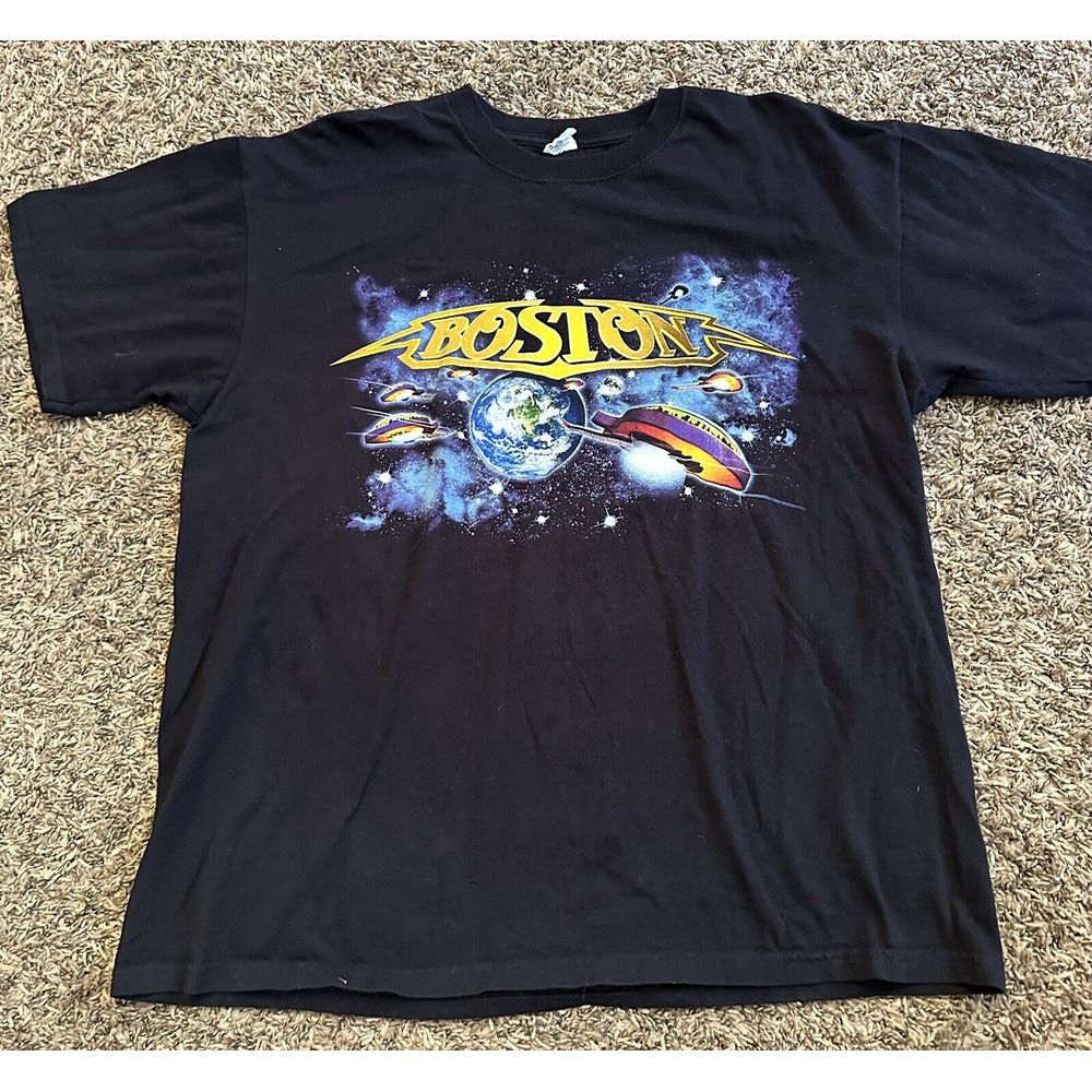 Anvil Boston Official 2008 North American Tour Concert Vintage T-Shirt Size XL