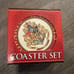 NWT Harry Potter Hogwarts Ceramic Coasters Set Of 4