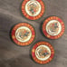 NWT Harry Potter Hogwarts Ceramic Coasters Set Of 4