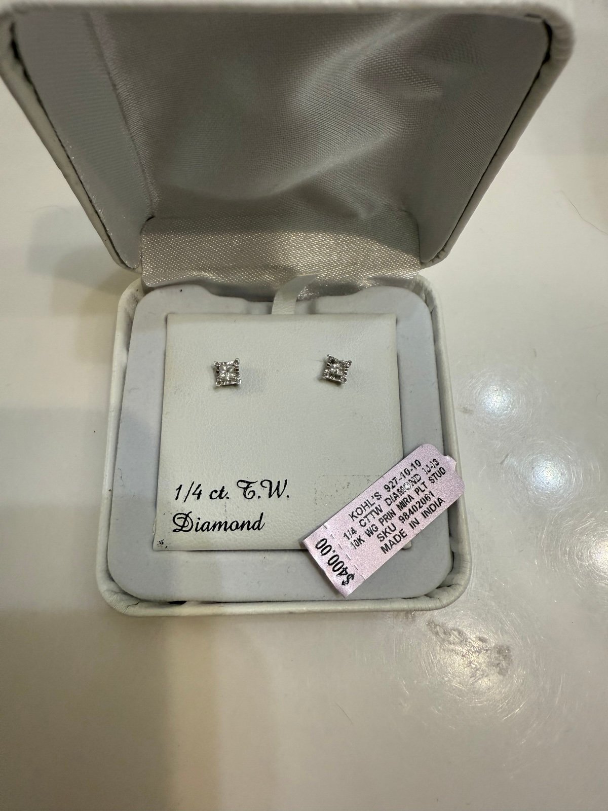Earrings diamond earrings
