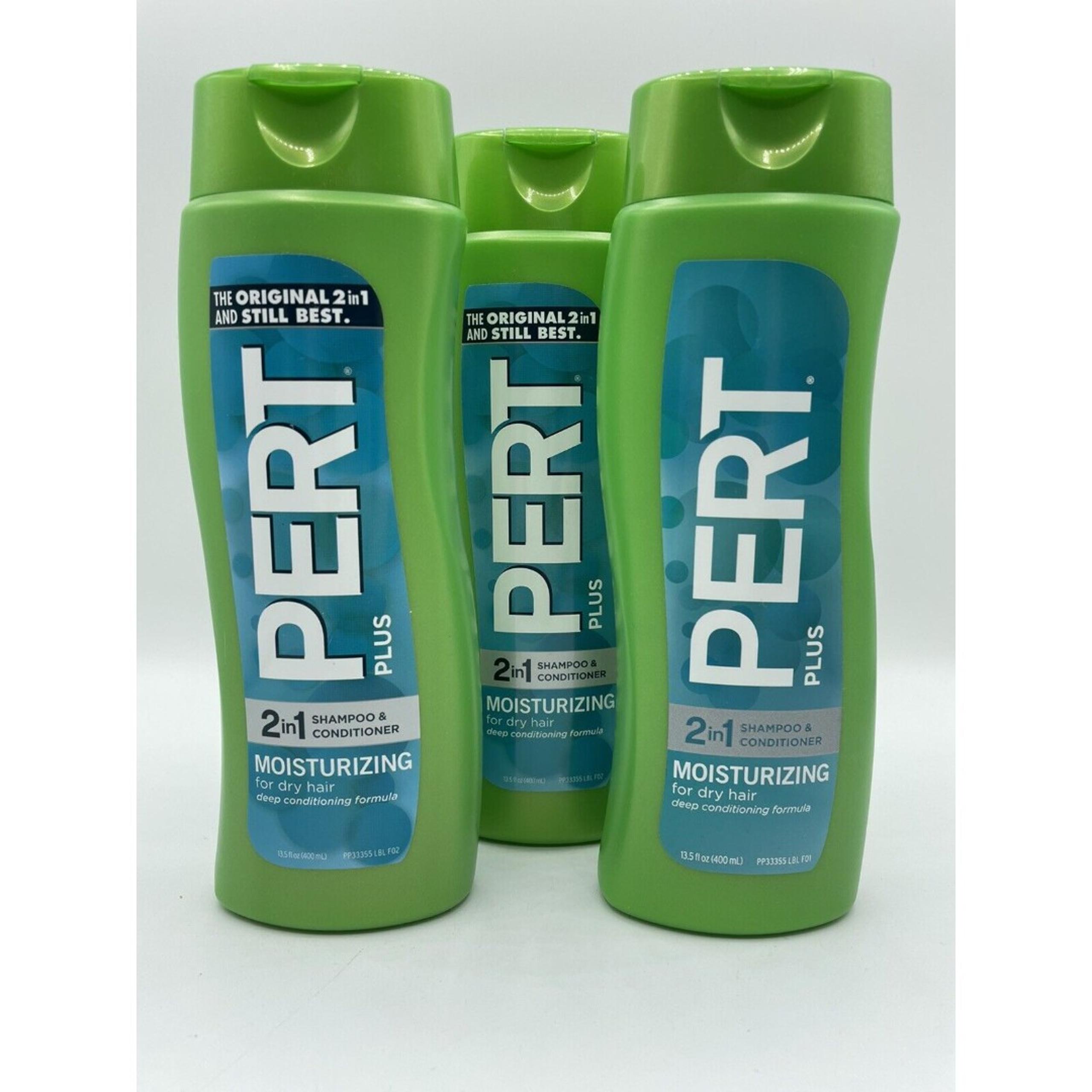 3 Pert Plus Moisturizing 2-in-1 Shampoo & Conditioner 13.5 oz Discontinued Bs128