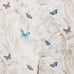 Anthropologie Papillon Wallpaper Butterfly Floral White Gold NWT