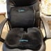 Seat Cushion for Office ChairCar Seat Lumbar and Back Support Black
