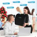 Seat Cushion for Office ChairCar Seat Lumbar and Back Support Black