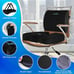 Seat Cushion for Office ChairCar Seat Lumbar and Back Support Black