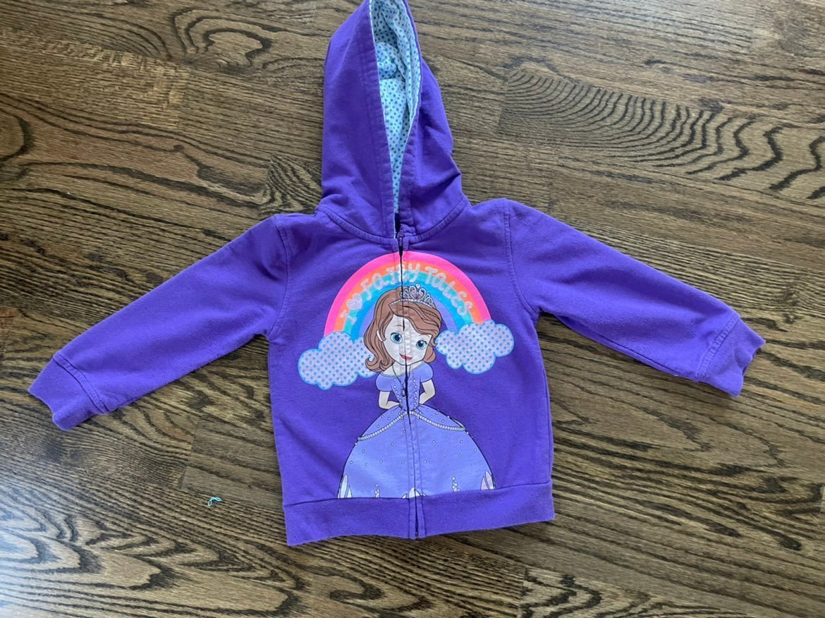 Sophia the 1st Sweatshirt Jacket ~ New Condition