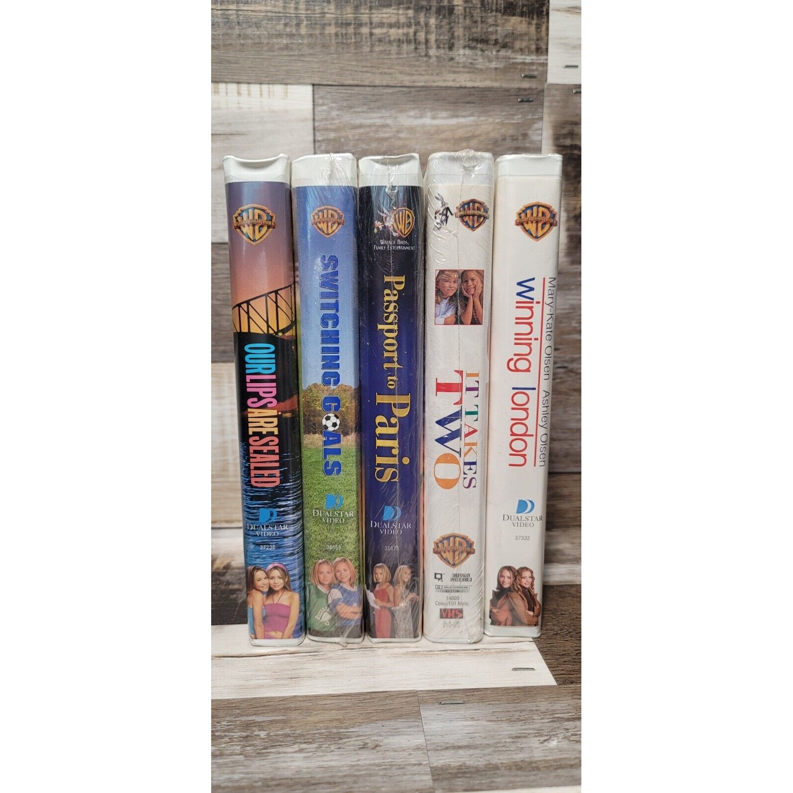 Lot of 5 New Sealed Mary-Kate Ashley Olsen VHS Lot You're Invited Adventures of