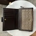 VTG Coach Signature Canvas Soho Leather Snap Wallet with Buckle Front