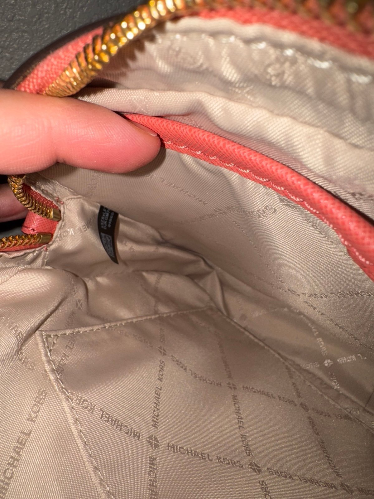 michael kors watermelon bag