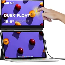 Duex Float Mobile Pixels 15.6 Stacked Portable Screens, Full HD IPS 1080P Touch