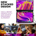 Duex Float Mobile Pixels 15.6 Stacked Portable Screens, Full HD IPS 1080P Touch