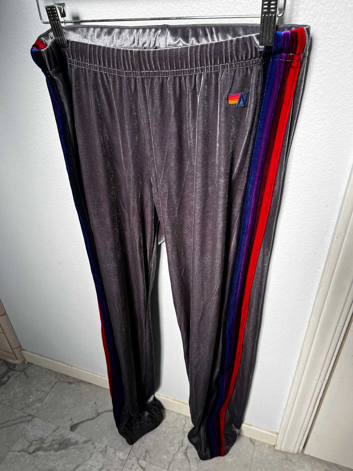 Aviator nation velvet sweatpants