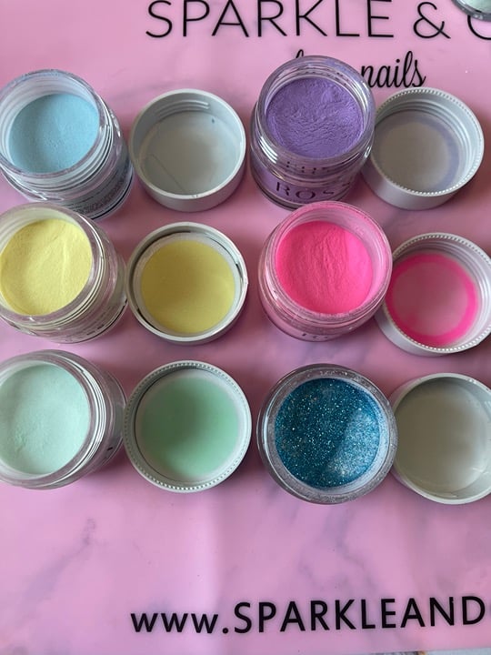 ROSSI mail dip powder set of 6