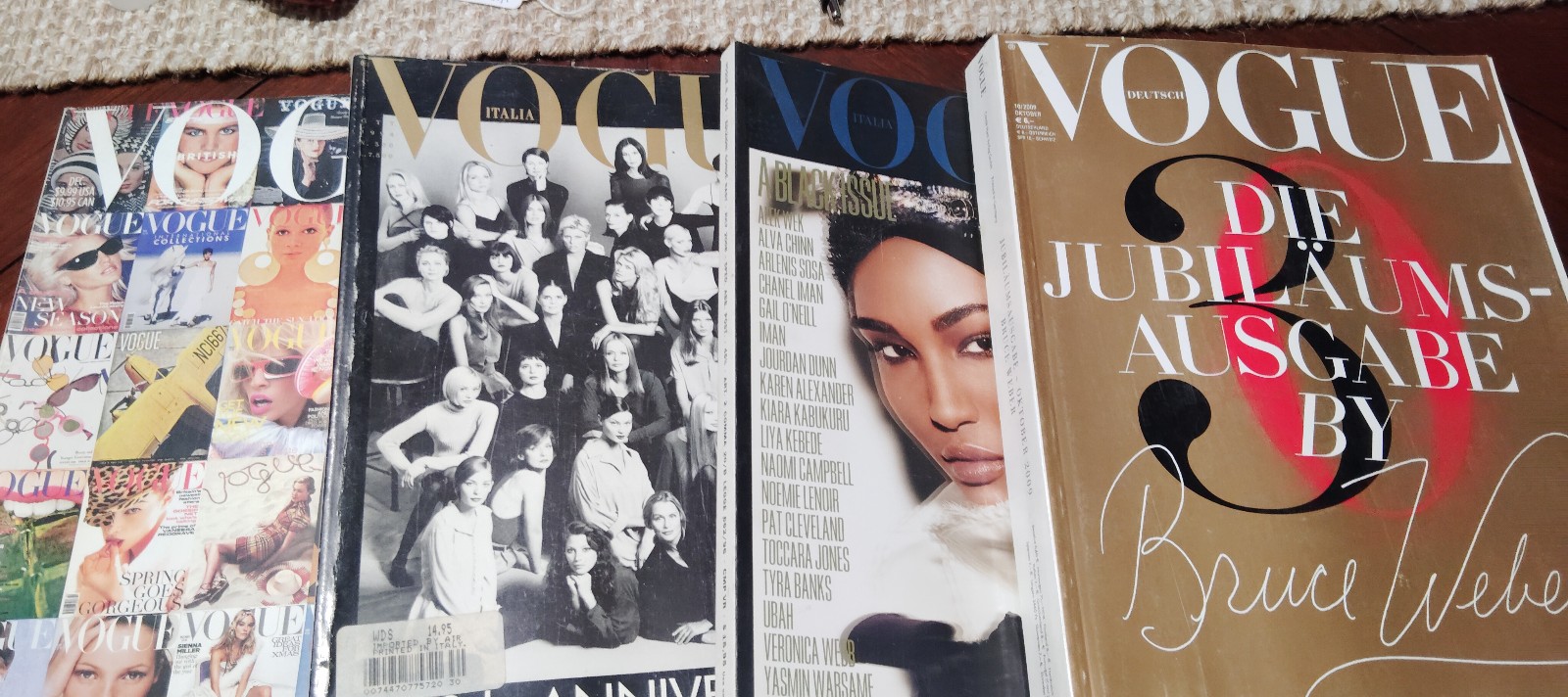 4 Vogue issues